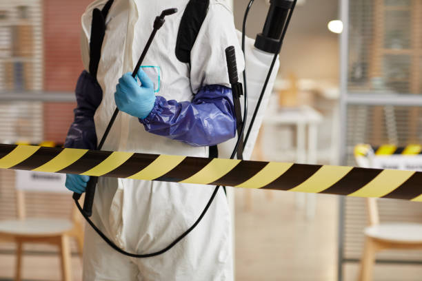 Professional Blood Cleanup technician working in Vauxhall, NJ